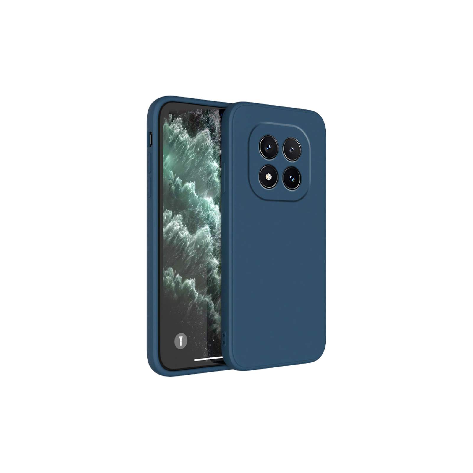 美品　Xiaomi Redmi 15 5G 本体　おまけケース付き（ブルー） スマホケース REDMI 15 5Gケース 高透過率 背面透明 Redmi 5G ケース