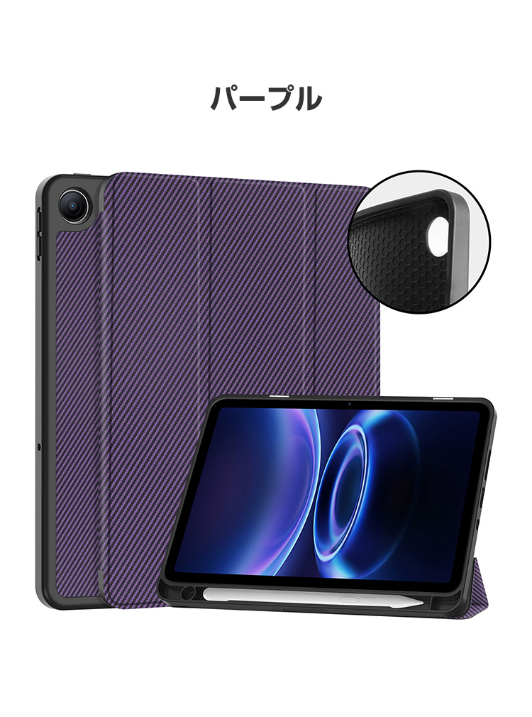 REDMI Pad 2 9.7専用PUレザーケース 持ち運び便利ペン収納スタンド機能