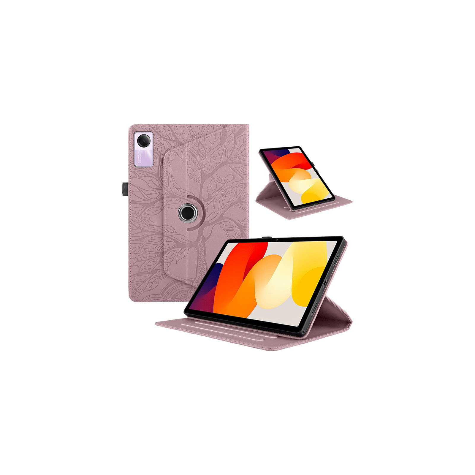 シャオミ  Xiaomi Redmi Pad SE 11インチ(2023モデル) ケース カバー タブレット 手帳型 PUレザー スタンド機能 360度回転 耐衝撃カバー 手帳型カバー |  | 05