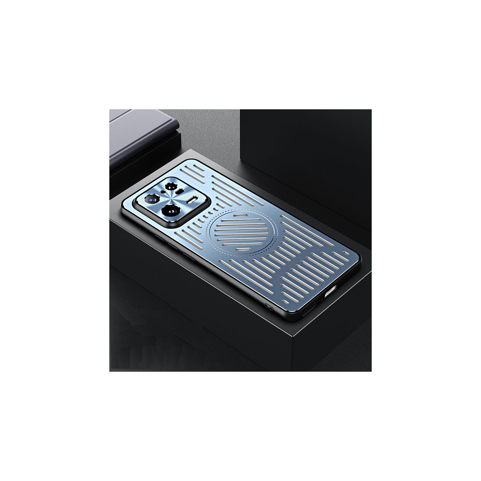 シャオミ  Xiaomi 13T 13T Pro ケース カバー アルミバンパーケース 枠 フレーム 軽量 高級感 金属 耐衝撃カバー アルミ背面カバー 超通気性 熱発散｜coco-fit2018｜03