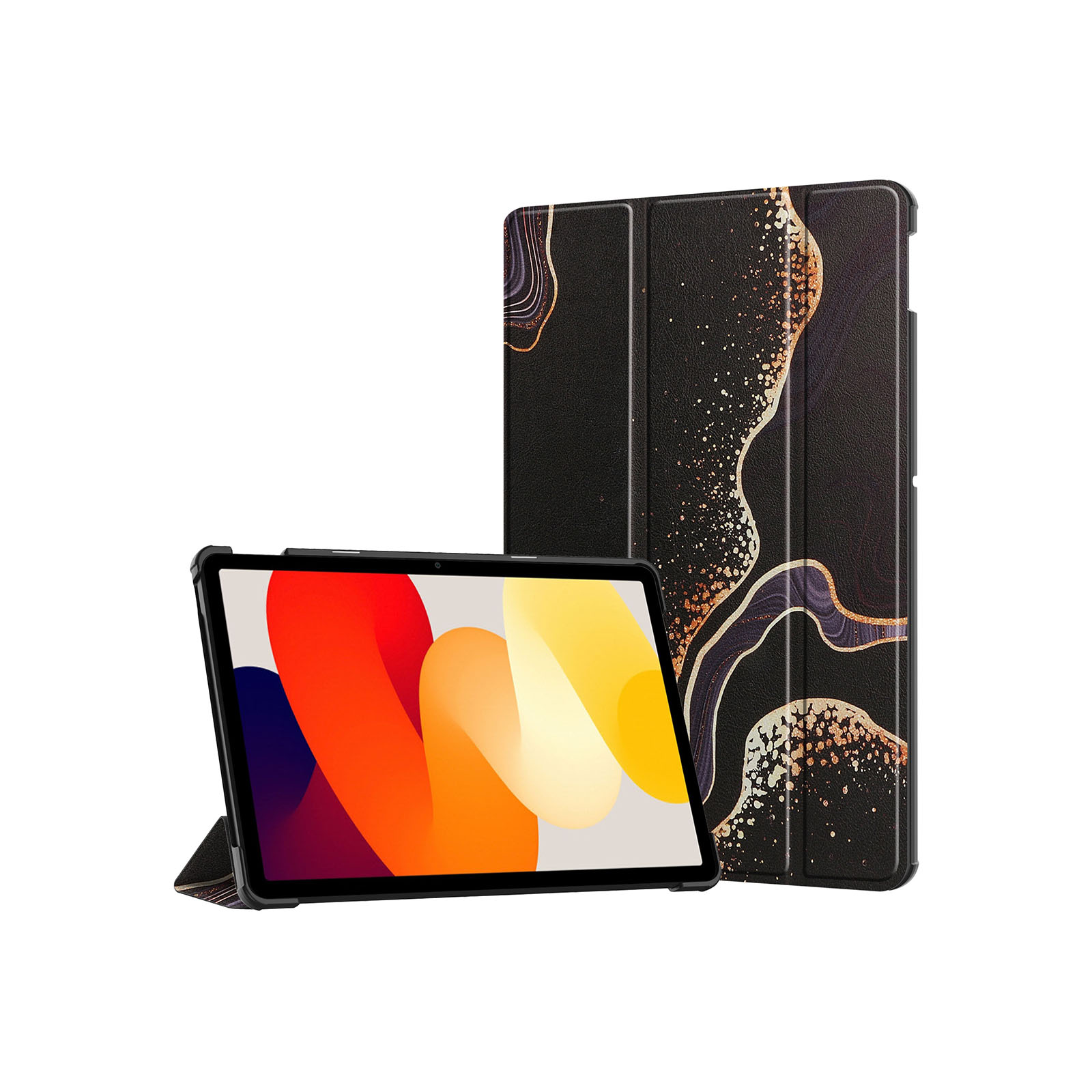 Xiaomi Redmi Pad SE 11インチ(2023モデル) ケース カバー タブレット 手帳型 PUレザー スタンド機能 オートスリープ機能 耐衝撃カバー  手帳型カバー｜coco-fit2018｜06