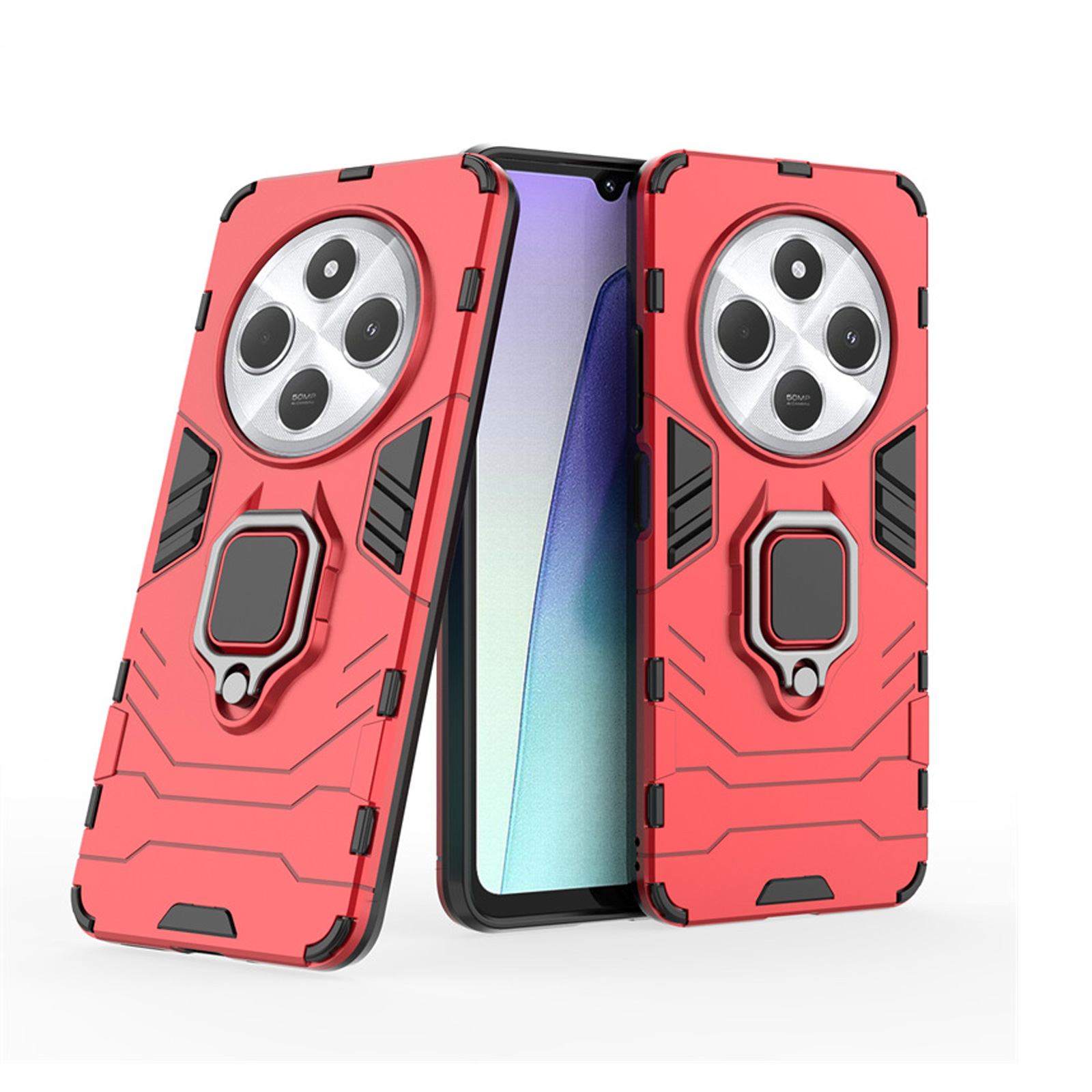 Redmi リドミー 14C用の衝撃に強いTPU&PC素材 カバー シャオミ