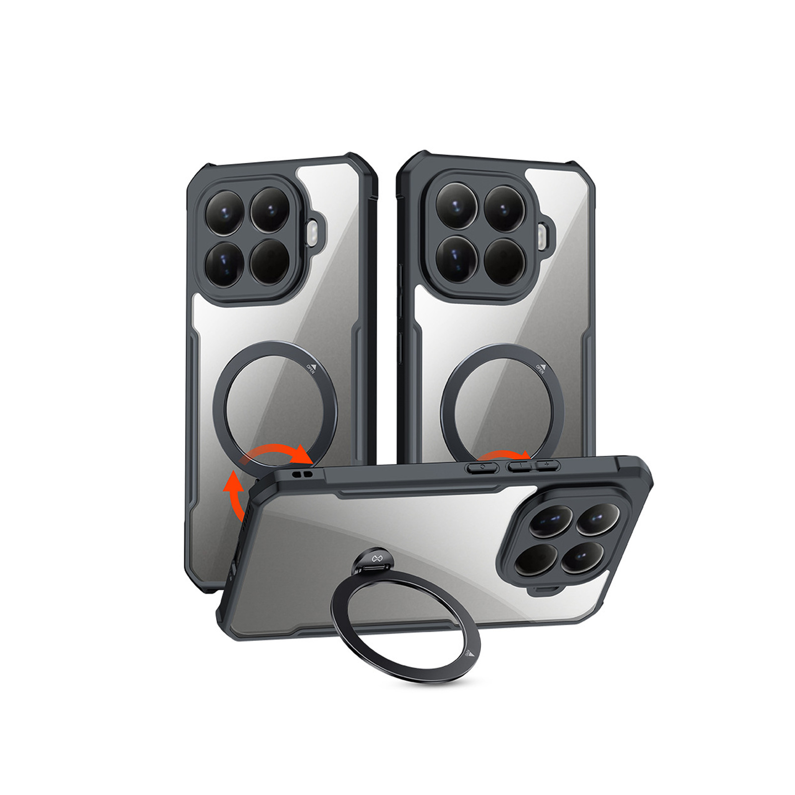 Xiaomi（シャオミ） Xiaomi 15T 15T Pro用の衝撃に強い TPU+PC素材