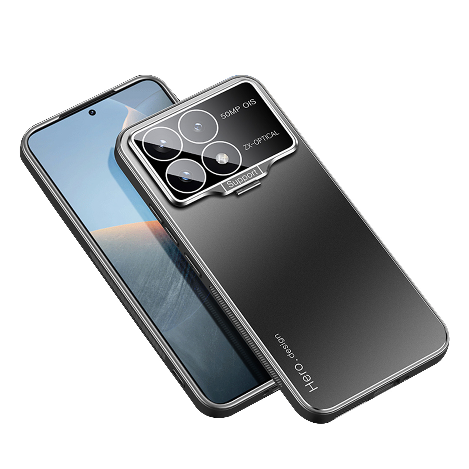 Xiaomi Poco F6 PROケース 用の衝撃に強いシリコン素材 レンズ保護