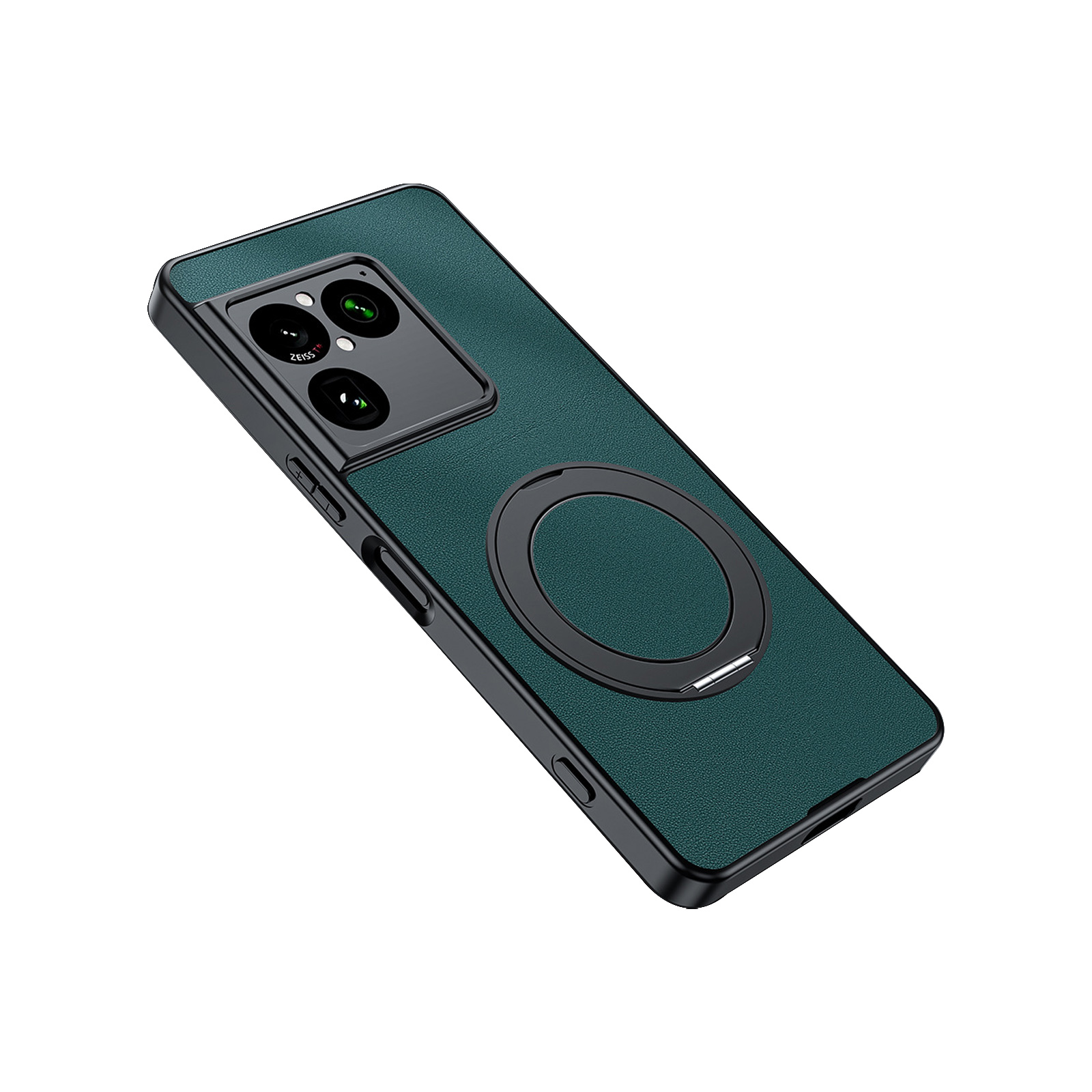 Xperia ソニー エクスペリア 1 VIII ケース カーボン調 回転しスタンド