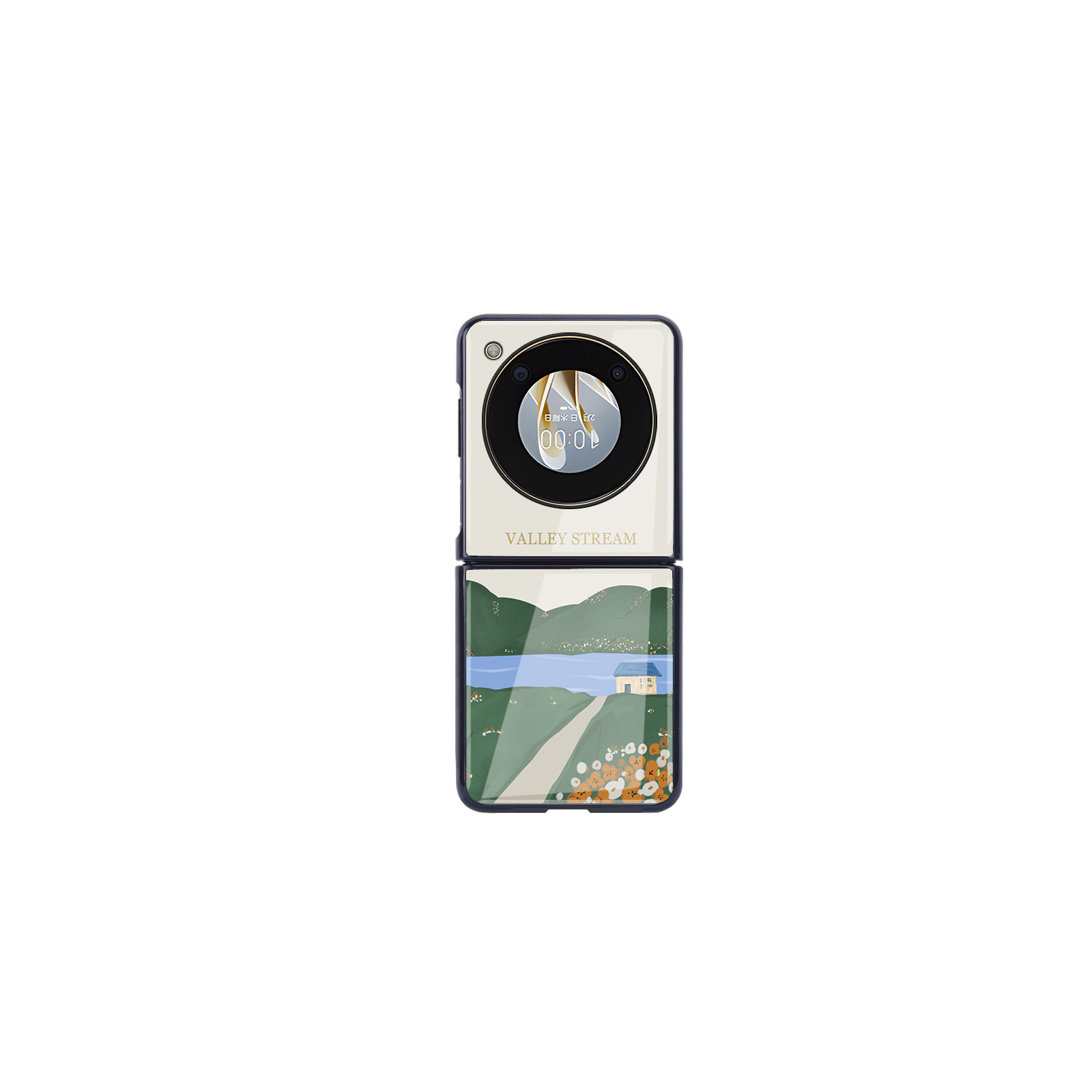 ZTE Libero Flip Nubia Flip 5G ケース 折りたたみ型 スマホアクセサリー PC&背面強化ガラス カラフル CASE スマホ保護ケース 持ちやすい 人気 背面カバー｜coco-fit2018｜06
