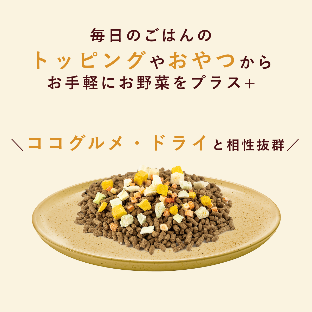 CoCo Gourmet（ココグルメ） 国産野菜のフリーズドライ(4g×10個) 国産