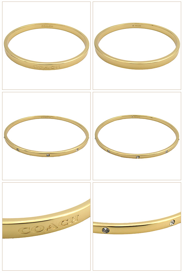 COACH（コーチ） ブレスレット バングル 2連 セット レディース