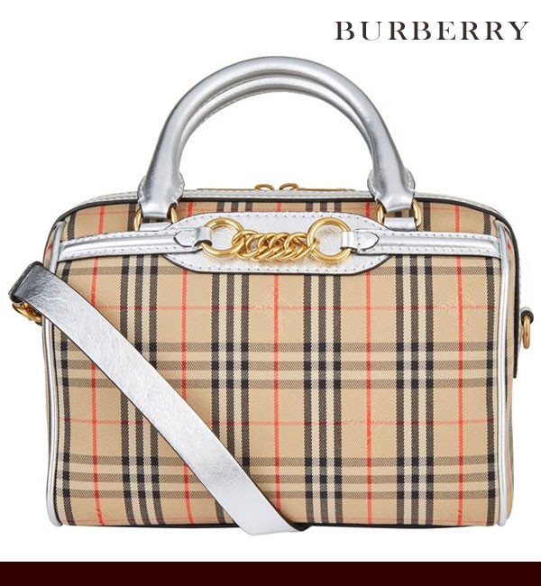 バーバリー ロンドン ハンドバッグ レディース Burberry チェック柄