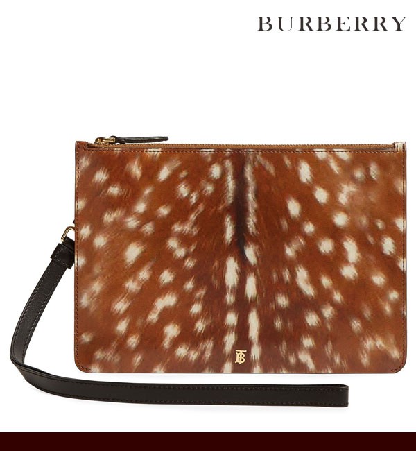 バーバリー ロンドン ポーチ 小物入れ レディース Burberry レザー