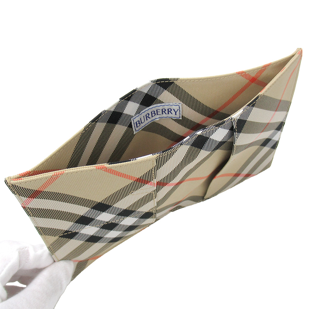 未使用BURBERRY長財布　オーガナイザー　パスポートケース　ロンドンチェック BURBERRY】バーバリー『ロンドンチェック オーガナイザー』メンズ
