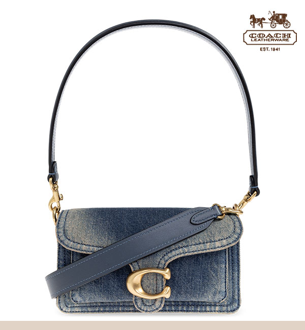 【COACH】コーチ2way ビジネスバッグ　ショルダーバッグ COACH（コーチ） ショルダーバッグ レディース COACH 2Way デニム