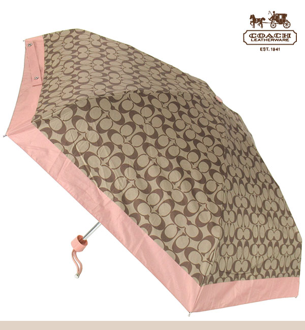 即発 コーチ COACH 折りたたみ傘 UVカット99% 晴雨 CU248 SVCAH コーチ COACH コーチ カサ COACH アウトレット UVカット 晴雨