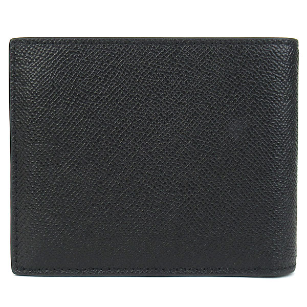 コーチ　財布　長財布　レザー　ブラック　パスケース付き COACH（コーチ） 二つ折り財布 定期入れ パスケース IDケース メンズ