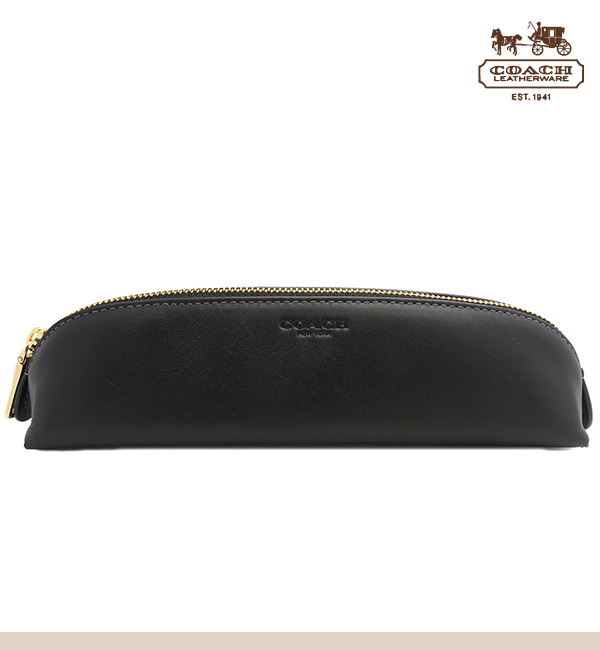 COACH（コーチ） ペンケース 筆記用具入れ メンズ レディース レザー