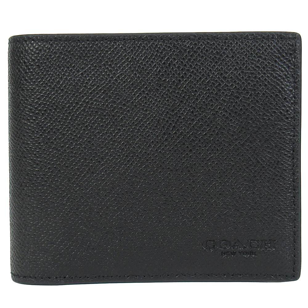 COACH（コーチ） 二つ折り財布 定期入れ パスケース IDケース メンズ