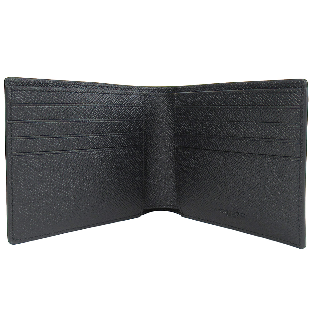 COACH（コーチ） 二つ折り財布 定期入れ パスケース IDケース メンズ