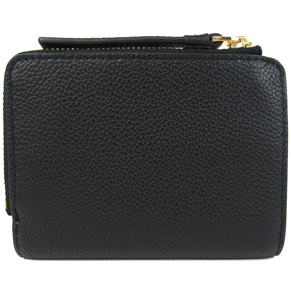 レア【トリーバーチ】カチューシャ  ステッチ レザー 黒×茶色 チャーム 保存袋 CHROME HEARTS クロムハーツ TINY ZIPタイニージップ クロス