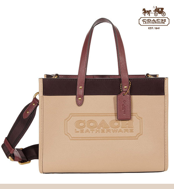 コーチ トートバッグ レディース COACH 2Way レザー スエード