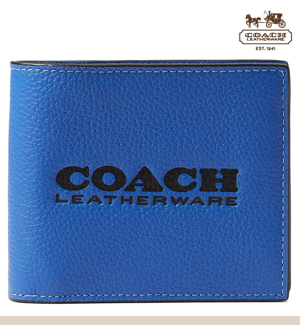 コーチ 二つ折り財布 定期入れ パスケース IDケース メンズ COACH