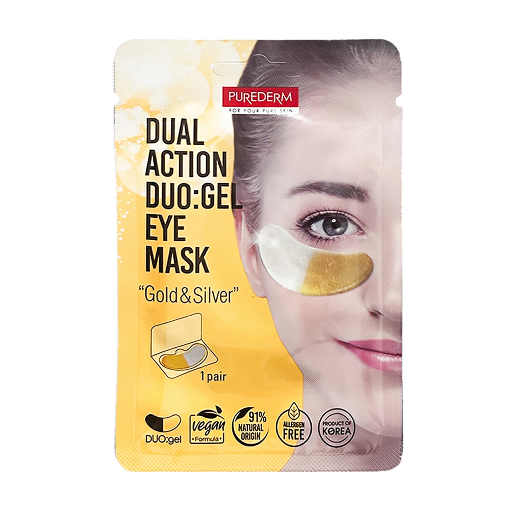 ピュアダーム ゲルアイマスク 1回分入 個包装 ハイドロゲルアイマスク