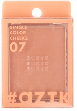 aZTK シングルカラーチーク 7.2g / パウダーチーク 血色感 マット 