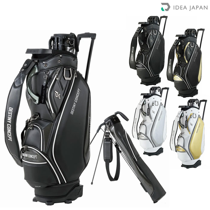 DEAD OR ALIVE byEPON スタンド式キャディバッグ ブラック柄入 DEAD OR