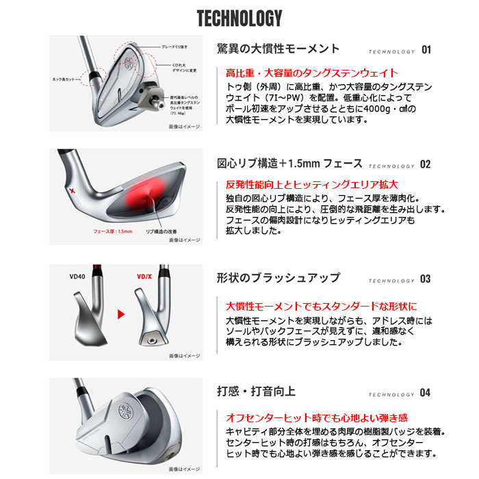 RMX 即納OK YAMAHA RMX VD/X アイアン 2024年モデル アイアン5本セット RMX 即納OK YAMAHA RMX VD/X アイアン 2024年モデル アイアン5本セット