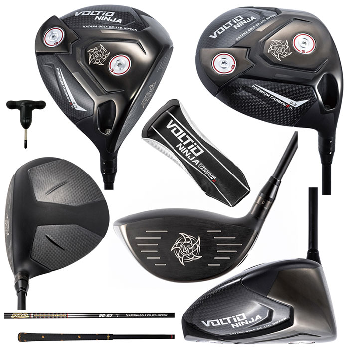 KATANA GOLF -カタナ- VOLTiO NINJA PREMIUM CARBON II Ti ドライバー