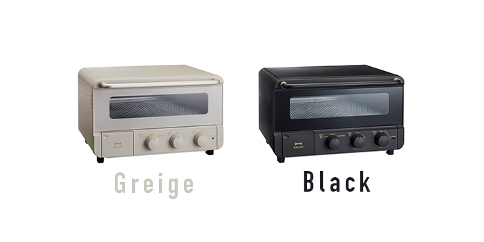 ブルーノ BRUNO スチーム＆ベイク トースター グレージュ BOE067-GRG
