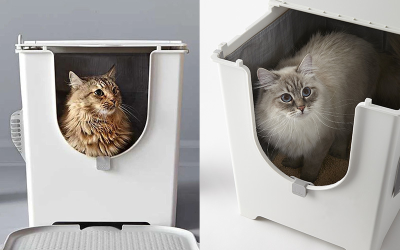 Modkat modko Flip Litter Box 猫 トイレ 大型 シート付 本体 カバー おしゃれ 消臭 猫砂 スコップ付き LINER F  :4549176147615:cocoatta - 通販 - Yahoo!ショッピング