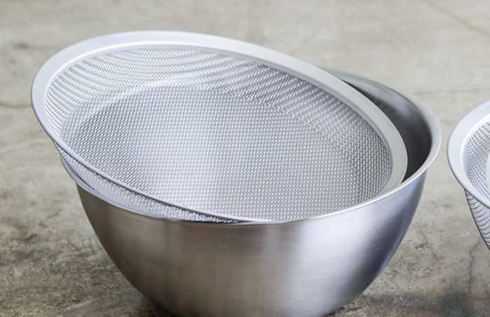 ざる ラバーゼ ステンレス浅型ざる 小 15cm LB-096 和平フレイズ 水切りざる