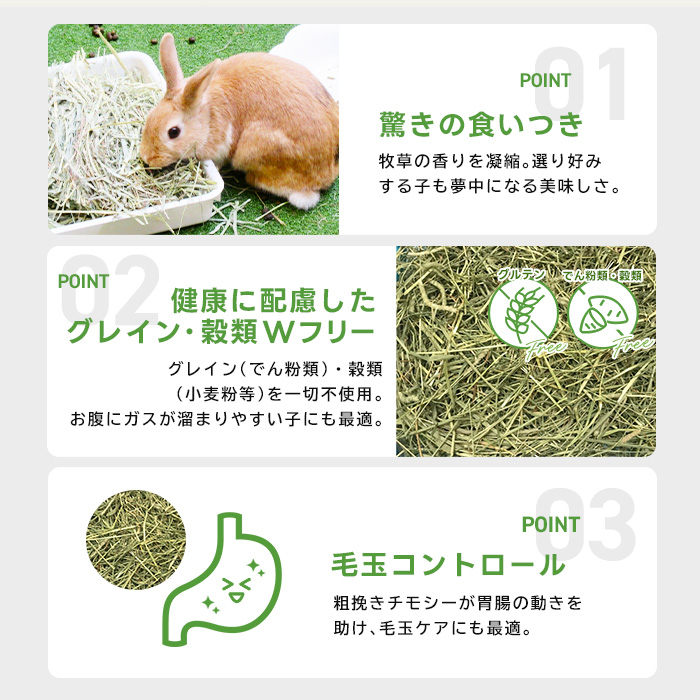 うさぎ 牧草 チモシー ハイペット チモシーのきわみ まとめ買い 400g 5