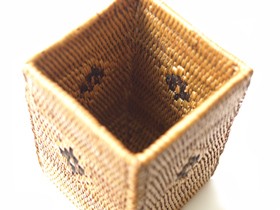 アタ製インセンスBOX2 アジアン雑貨 バリ かご リゾート アタ製品 バリ