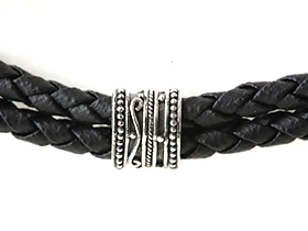 レザーブレスレット（月＆海）