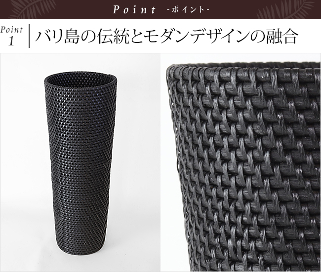 バリ雑貨ココバリ(アジアン雑貨・インテリア) - ゴミ箱(ダストボックス