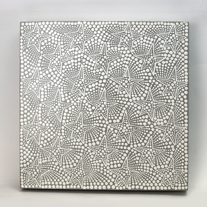 ドットアート(マリン)(30×30cm) アジアン雑貨 バリ インテリア アート