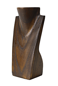 木製 ネックレストルソー(ミニ)15cm 小さい ネックレススタンド アクセサリー ディスプレイ 店舗用品 什器 ハンドメイド 作家 商品撮影 アジアン バリ おしゃれ |  | 01