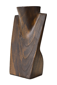 木製 ネックレストルソー(ミニ)20cm ネックレススタンド アクセサリー