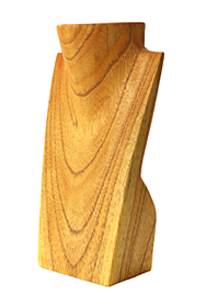 木製 ネックレストルソー(ミニ)20cm ネックレススタンド アクセサリー ディスプレイ 店舗用品 什器 ハンドメイド 作家 商品撮影 アジアン バリ おしゃれ |  | 03