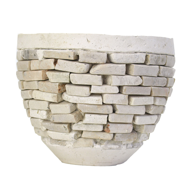 Stick Stone Pot (S) ラウンド 植木鉢 おしゃれ 小さい ミニ 可愛い