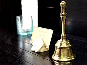 ヒーリングベルS   真鍮製 呼び鈴 バリ島 ハンドベル エステ スパ用品 店舗 サロン ホテル バリ雑貨 バリ風 インテリア |  | 07