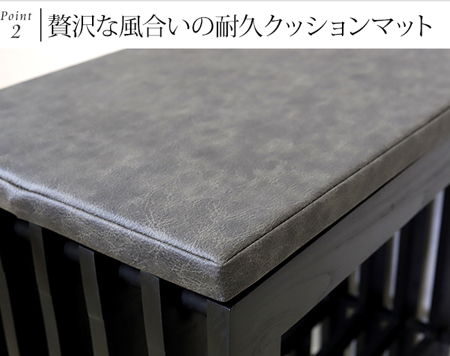 格子のLuggage stand(手荷物台)　荷物置き カバン置き スタンド 完成品 ホテル フロント エントランス 旅館 バリ家具 アジアン家具 |  | 06
