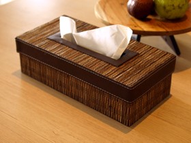 アジアン雑貨☆ほぼ新品☆ティッシュＢｏｘ☆ ティッシュボックス (椰子) アジアン雑貨 バリ おしゃれ ティッシュ