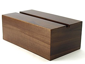 ペーパータオルケース(チーク) スポンジ5cm付き   木製 ペーパータオルホルダー ペーパータオルボックス バリ雑貨 ナチュラルモダン |  | 02