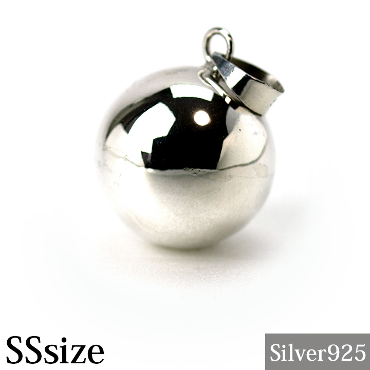 ガムランボール PLAIN SILVER(シルバー)(SS) シルバークロス付き バリ
