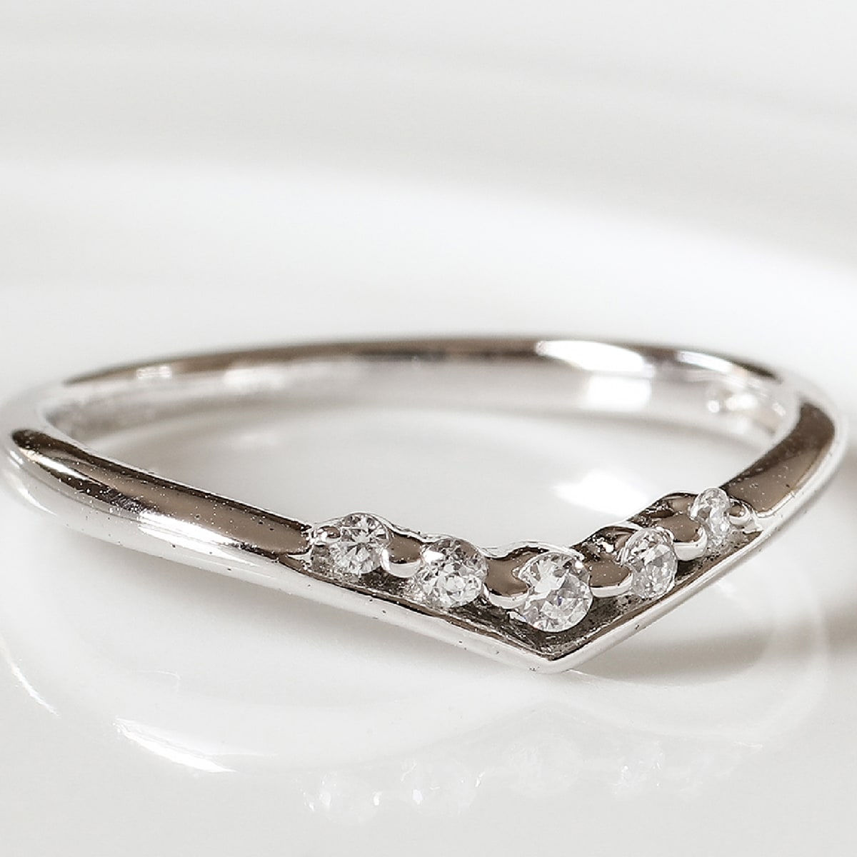 リング ダイヤモンド リング プラチナ900 天然ダイヤ ファッション