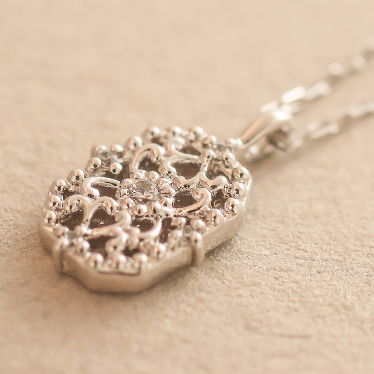 cococaru（ココカル） ゴールド ダイヤモンド ネックレス k18 イエロー