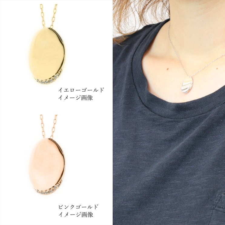 cococaru（ココカル） k18ネックレス ダイヤモンド ネックレス k18