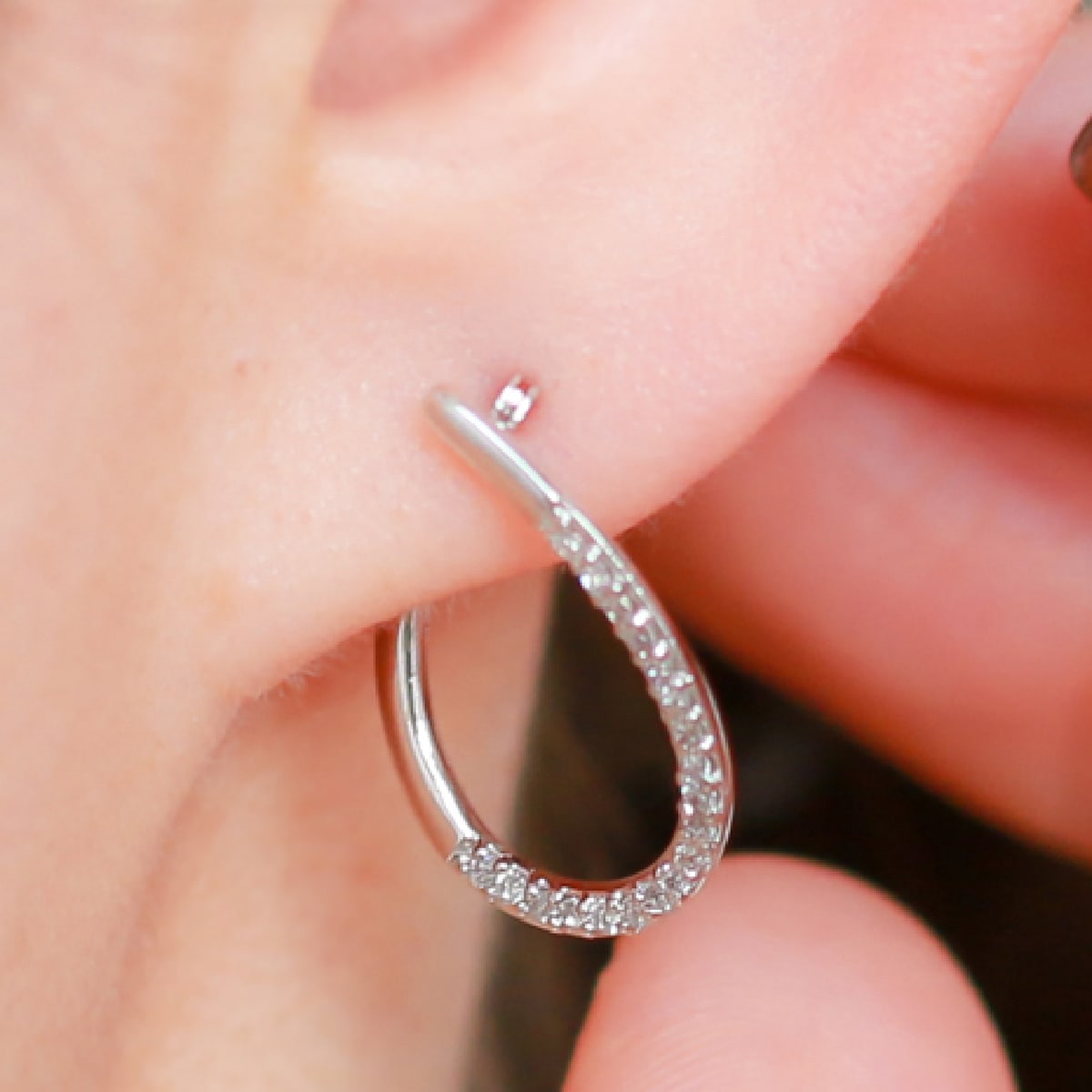 【coco】ゴールド フープピアス 10Ｋ CHANEL シャネル ピアス フープ ゴールド ココ CC 2022（CHANEL